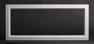 Dekorfönster Kombi utvändigt  890x390mm vit enkelglas